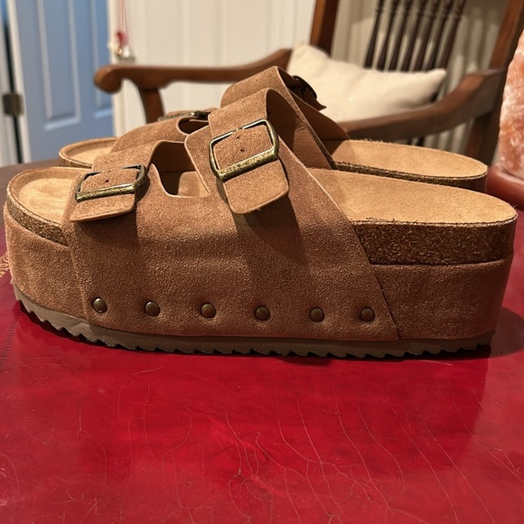 Hey Girl by Corkys Wannabe platform sandal size 9. - Picture 3 of 8